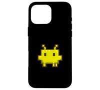 Custodia per iPhone 16 Pro Max Pixel Gamer, Clawd Claude Code Gaming Retro Coding Umorismo