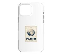 Custodia per iPhone 16 Pro Max Plutone non dimentica mai lo spazio scientifico planetario