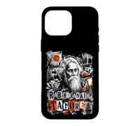 Custodia per iPhone 16 Pro Max Poeta bengalese Rabindranath Tagore Letteratura