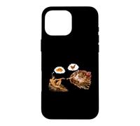 Custodia per iPhone 16 Pro Max Pollo Nugget Nug Nuggies Sarcastico Meme Arte Pittura Ironia