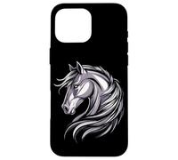 Custodia per iPhone 16 Pro Max Pony a Cavallo Pony Puledro Pony Fattoria Cavaliere Pony