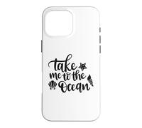 Custodia per iPhone 16 Pro Max Portami al mare conchiglie Beach Lover