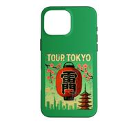 Custodia per iPhone 16 Pro Max Poster da viaggio vintage "Tour Tokyo"