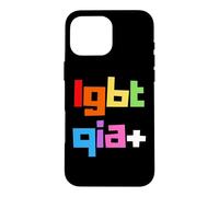 Custodia per iPhone 16 Pro Max Pride LGBTQI Rainbow Fun Cute LGBT Uomini Donne Bambini Ragazzo Ragazza