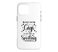 Custodia per iPhone 16 Pro Max Prima Volta Gigi Let The Spoiling Begin - Baby Reveal