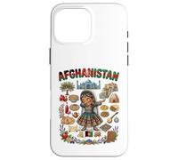 Custodia per iPhone 16 Pro Max Principessa Afgana Dabbing Girl Vestito Tradizionale Souvenir Bambini