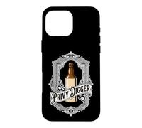 Custodia per iPhone 16 Pro Max Privy Digger Antique Bottle Hunting Vintage Excavator