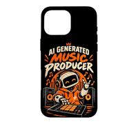 Custodia per iPhone 16 Pro Max Produttore Musicale IA: Beat, Cool, Meme e Umorismo