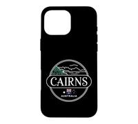 Custodia per iPhone 16 Pro Max Progettazione di viaggi e avventure in città a Cairns in Australia