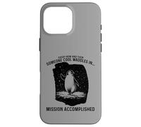 Custodia per iPhone 16 Pro Max Qualcuno Cool Waddles In Penguin Confidence