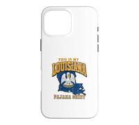 Custodia per iPhone 16 Pro Max Questo è il mio Louisiana Pajama State Bayou Pride