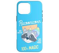 Custodia per iPhone 16 Pro Max Racoonicorn Magic unisce Trash Panda Unicorn Lovers Racoon