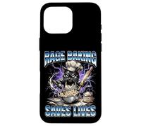 Custodia per iPhone 16 Pro Max Rage Baking salva vite divertente gatto arrabbiato casa panettieri