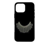 Custodia per iPhone 16 Pro Max RBG Ruth Bader Ginsburg Dissent Collar modello