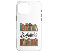 Custodia per iPhone 16 Pro Max Reading as a Bookaholic per gli amanti dei libri