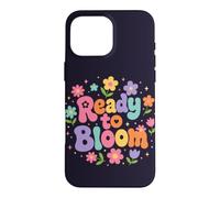 Custodia per iPhone 16 Pro Max Ready To Bloom Amante della Lettura Floreale Retro Bookworm