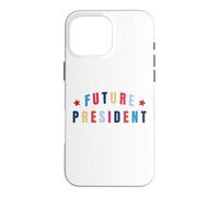 Custodia per iPhone 16 Pro Max Regalo per il futuro presidente per ragazzo, ragazza, piccolo capo