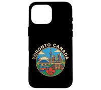 Custodia per iPhone 16 Pro Max Regalo turistico della città souvenir di Toronto, Canada, viaggio di andata e ritorno