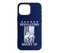 Custodia per iPhone 16 Pro Max Regulators Mount Up 4th of July Patriotic US American Flag