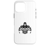 Custodia per iPhone 16 Pro Max Release The Beast, Sollevatore pesi Palestra Uomo forte Body Builder
