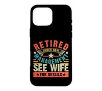 Custodia per iPhone 16 Pro Max Retired Under New Management See Wife For Details