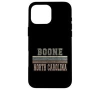 Custodia per iPhone 16 Pro Max Retro Boone Carolina del Nord