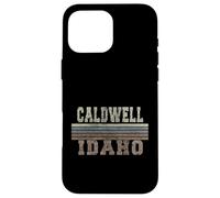 Custodia per iPhone 16 Pro Max Retrò Caldwell Idaho