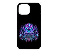 Custodia per iPhone 16 Pro Max Retro Dance Musica DJ Giradischi Disco Party Night Art Club