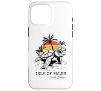 Custodia per iPhone 16 Pro Max Retro Isola delle Palme Sea Turtle Preservation S.C. Loggerhead