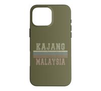 Custodia per iPhone 16 Pro Max Retro Kajang Malesia