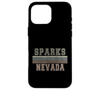 Custodia per iPhone 16 Pro Max Retrò Sparks Nevada