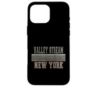 Custodia per iPhone 16 Pro Max Retro Valley Stream New York