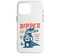 Custodia per iPhone 16 Pro Max Ripper Crocodile Surfer Australia GoldCoast