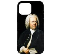 Custodia per iPhone 16 Pro Max Ritratto del grande compositore Johann Sebastian Bach