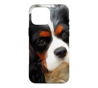 Custodia per iPhone 16 Pro Max Ritratto Di Un Re Carlo Cavalier Spaniel