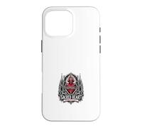 Custodia per iPhone 16 Pro Max Sacro Cuore Bruciante Con Misericordia Croce Gotica
