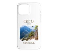 Custodia per iPhone 16 Pro Max Samaria Gorge Hiking Chania Creta Isola greca Creta Grecia