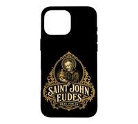 Custodia per iPhone 16 Pro Max San Giovanni Eudes Sacro Cuore di Gesù Cattolico San Francese