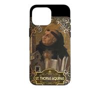 Custodia per iPhone 16 Pro Max San Tommaso d'Aquino Filosofia Teologia cattolica San