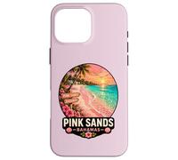 Custodia per iPhone 16 Pro Max Sands Bahamas Spiaggia Tropicale Tramonto Design
