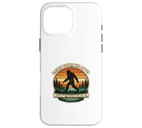 Custodia per iPhone 16 Pro Max Sasquatch Retro Maybe You're The Myth Walk The Unknown