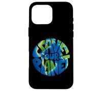 Custodia per iPhone 16 Pro Max Save Our Planet l Salvare il mondo Protezione del clima