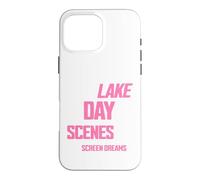Custodia per iPhone 16 Pro Max Scorci di lago sogni da schermo relax e natura
