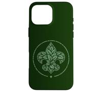 Custodia per iPhone 16 Pro Max Scouts BSA Outdoor Code Artistic Leaf Design