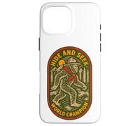 Custodia per iPhone 16 Pro Max ScoutSquatch! Hide & Seek World Champion Bigfoot Scout
