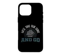 Custodia per iPhone 16 Pro Max Sea Shanty o Pirate Design per prenderemo il nostro congedo e andiamo