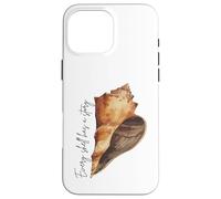Custodia per iPhone 16 Pro Max Seashell Art - Ogni conchiglia ha una storia
