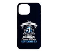 Custodia per iPhone 16 Pro Max Segno zodiacale Bilancia Oroscopo astrologia settembre 23 Compleanno