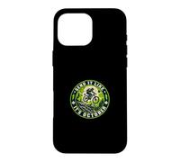 Custodia per iPhone 16 Pro Max Send It Like Its October stemma mountain bike autunno