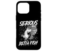 Custodia per iPhone 16 Pro Max Serio riguardo al custode di pesci d'acquario Betta Fish